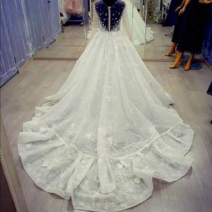 Wedding dress/ hand made/ size S/ Transformer 2in1